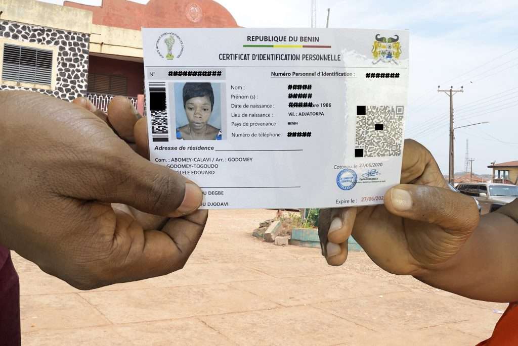 Certificat d'identification personnelle