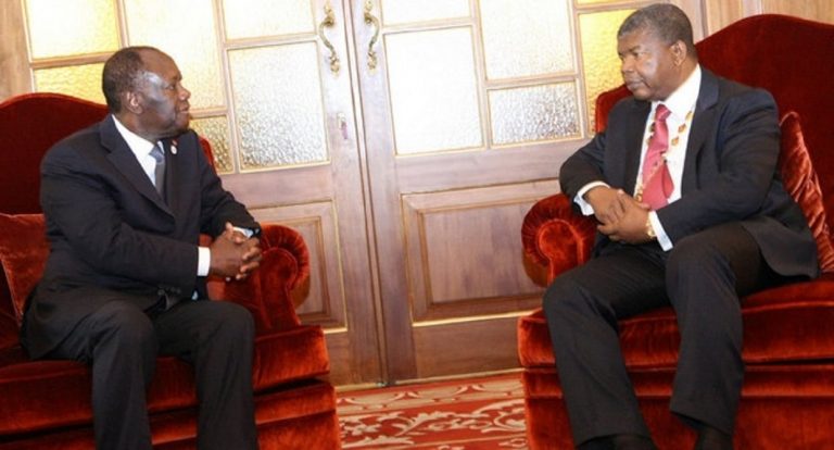 Côte d’Ivoire: Alassane Ouattara reçoit le soutien de l’Angola pour son troisième mandat