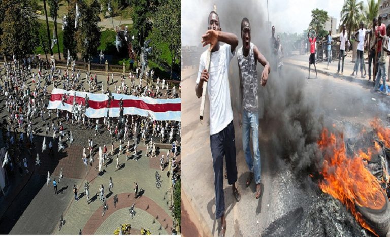 Côte d’Ivoire, Biélorussie, Algérie : un contraste saisissant dans les mouvements anti-système