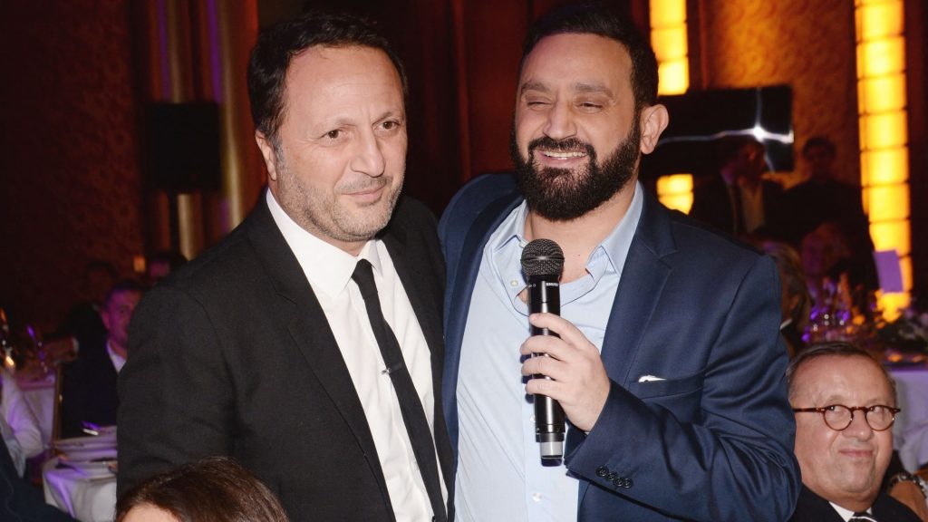 Cyril Hanouna et Arthur @ © RACHID BELLAK / BESTIMAGE