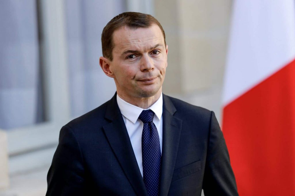 L'Ardéchois Olivier Dussopt est en charge du budget dans le gouvernement de Jean Castex. Photo Thomas SAMSON/AFP