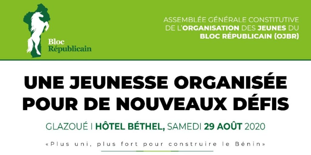 Assemblée Générale Constitutive (AGC) de l’Organisation des Jeunes du BR (OJBR)