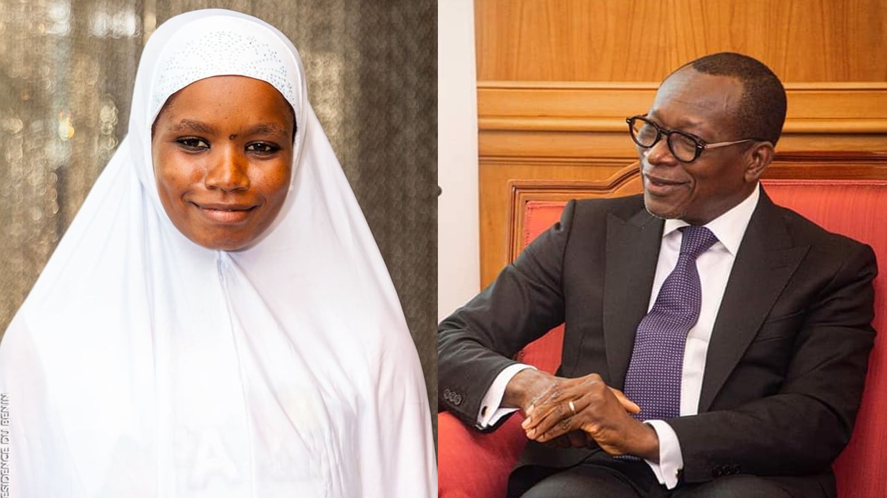 Patrice Talon et Sakinatou Harouna @ Présidence de la République