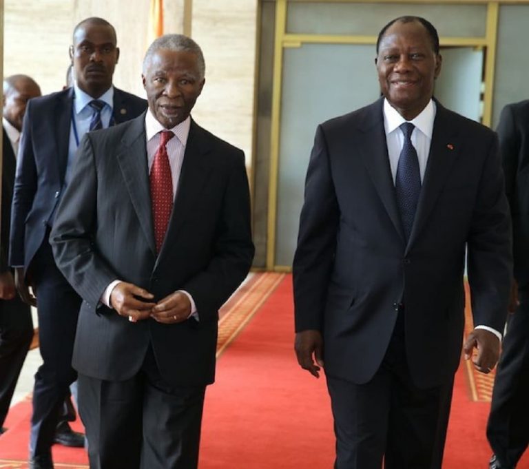 3ème mandat : « Alassane Ouattara m’inspire un dégout », Thabo Mbéki