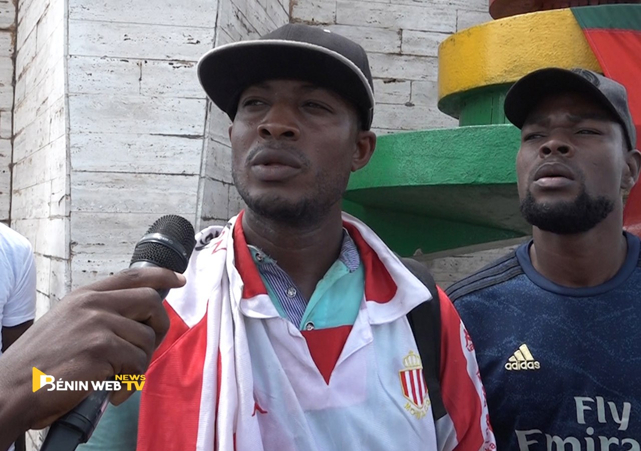 Thibaut Ogou, membre de la coalistion des jeunes de l'Opposition (CJO)