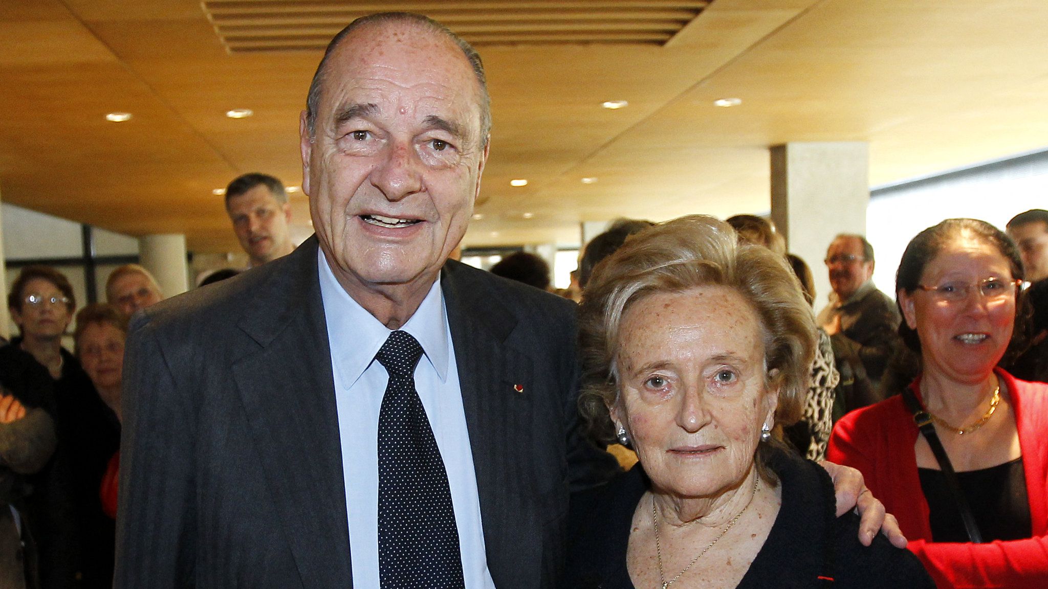 Jacques et Voici Bernadette Chirac @ Voici