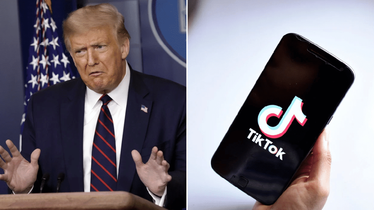 Affaire TikTok : Donald Trump veut "un pourcentage" en cas de vente à Microsoft