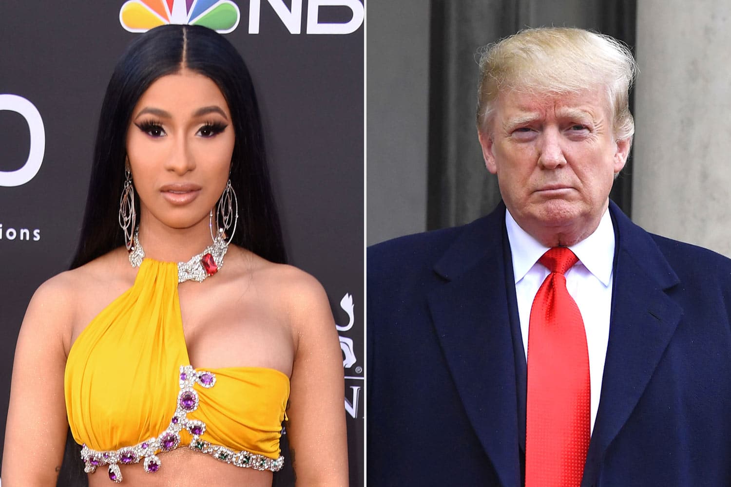 Cardi B & Donald Trump
