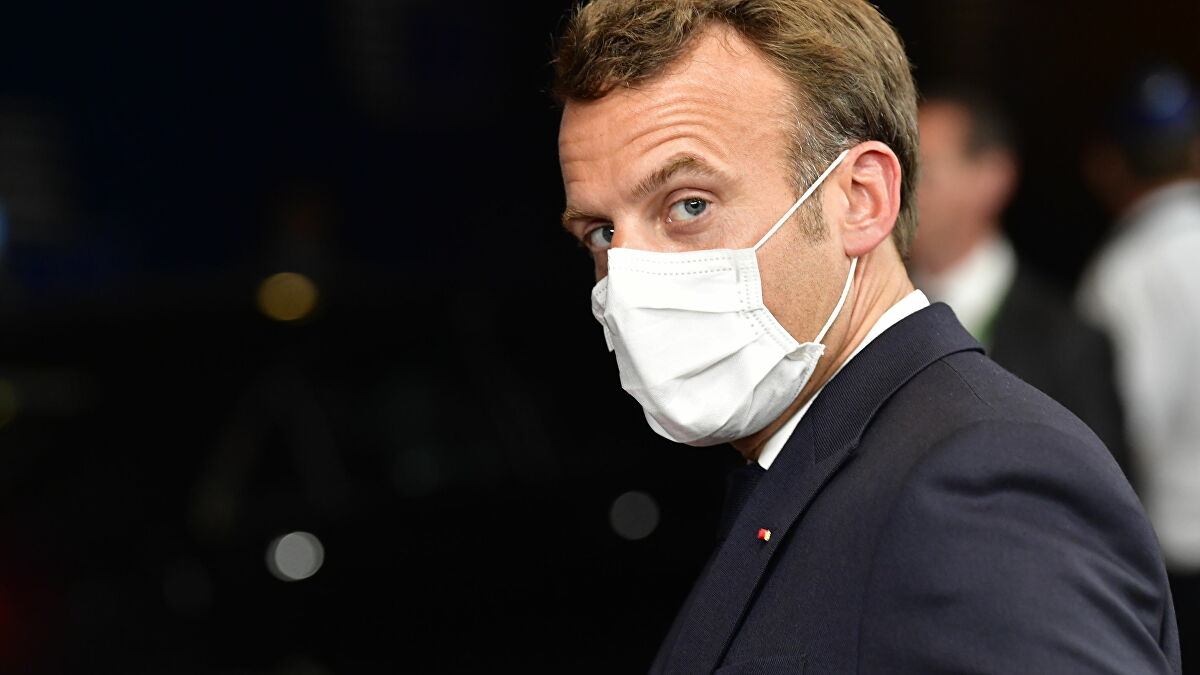 Le Président français Emmanuel Macron ©