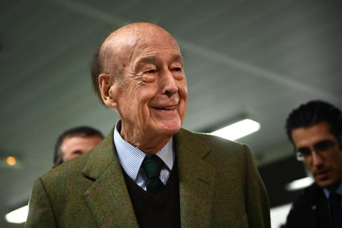 L’ancien président français Valéry Giscard d’Estaing