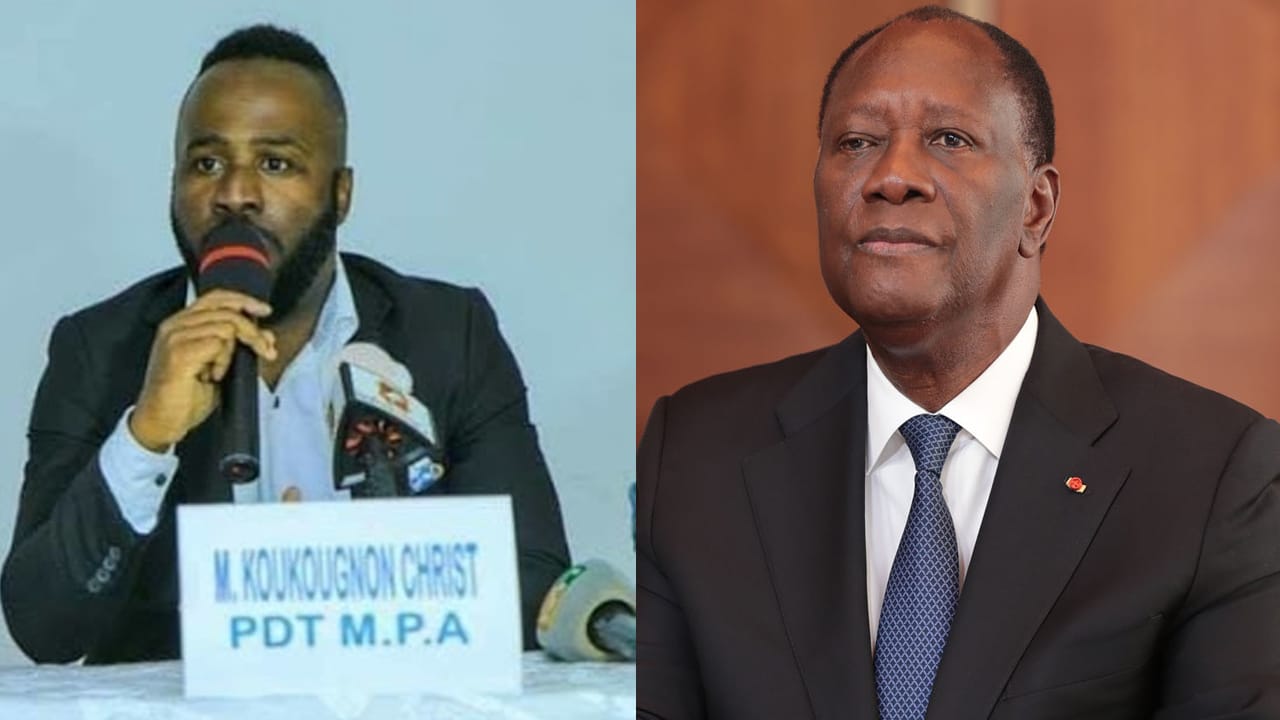 Johnny Patcheco et Alassane Ouatara