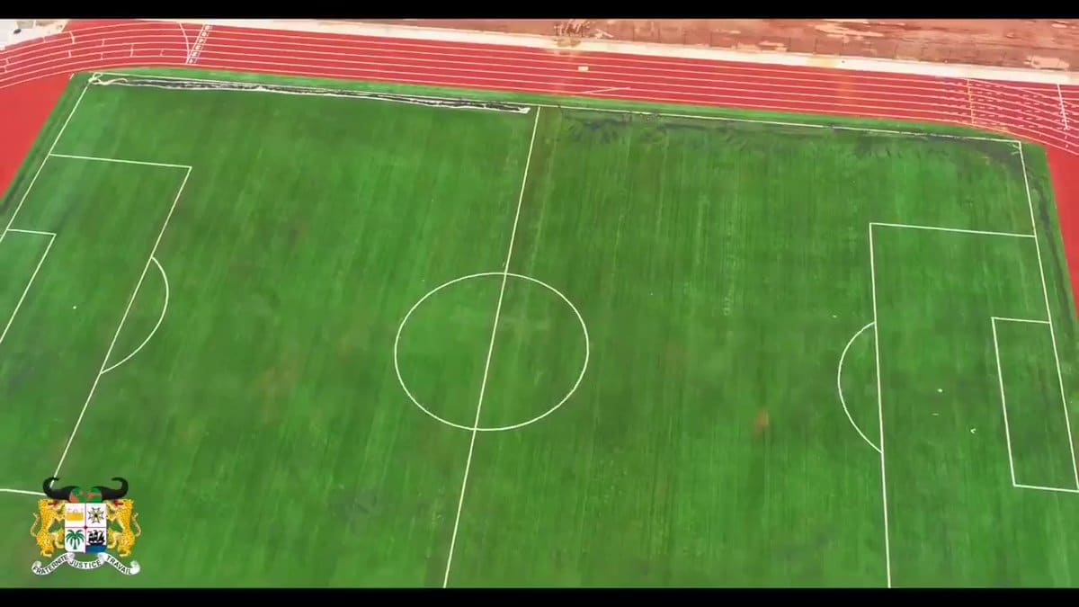 Réhabilitation de stade au Bénin