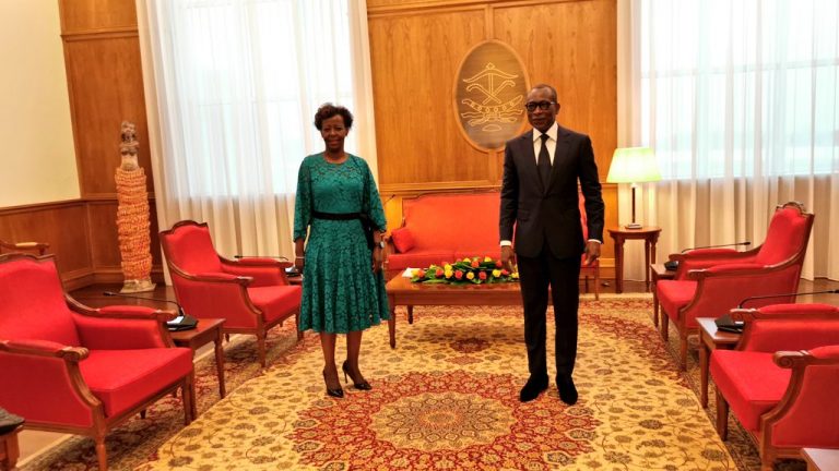 Bénin: Louise Mushikiwabo reçue par le Président Patrice Talon