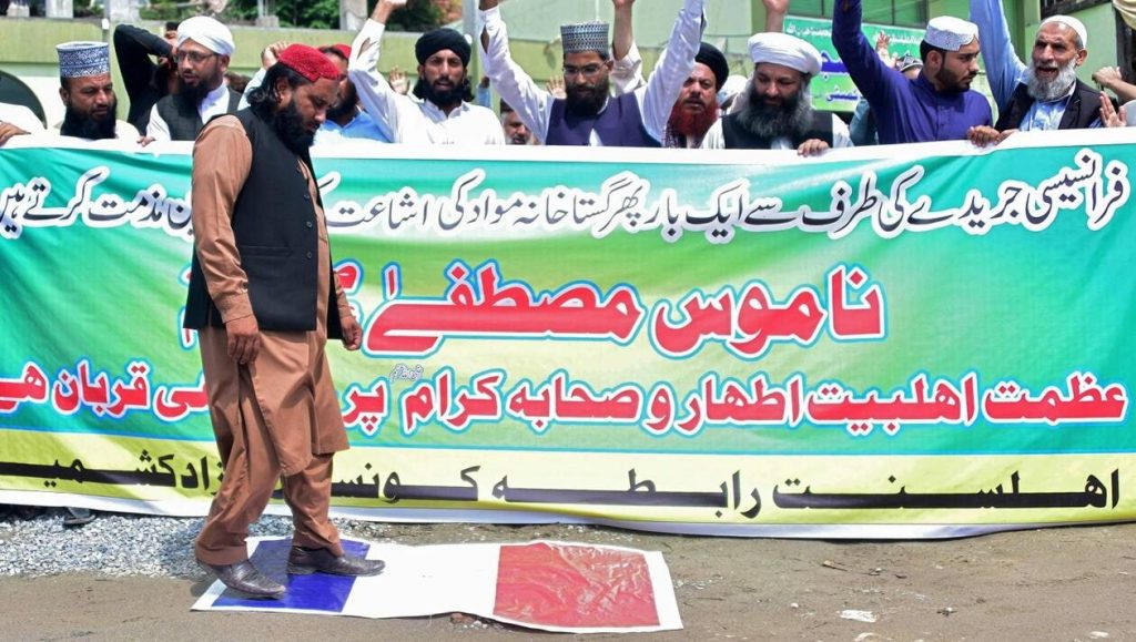 La réédition des caricatures de Mahomet par « Charlie Hebdo » provoque une manifestation au Pakistan
