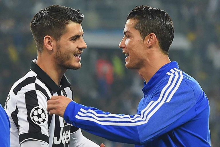 Juventus : à peine arrivé, Morata s&rsquo;éclate avec Cristiano Ronaldo (vidéo)