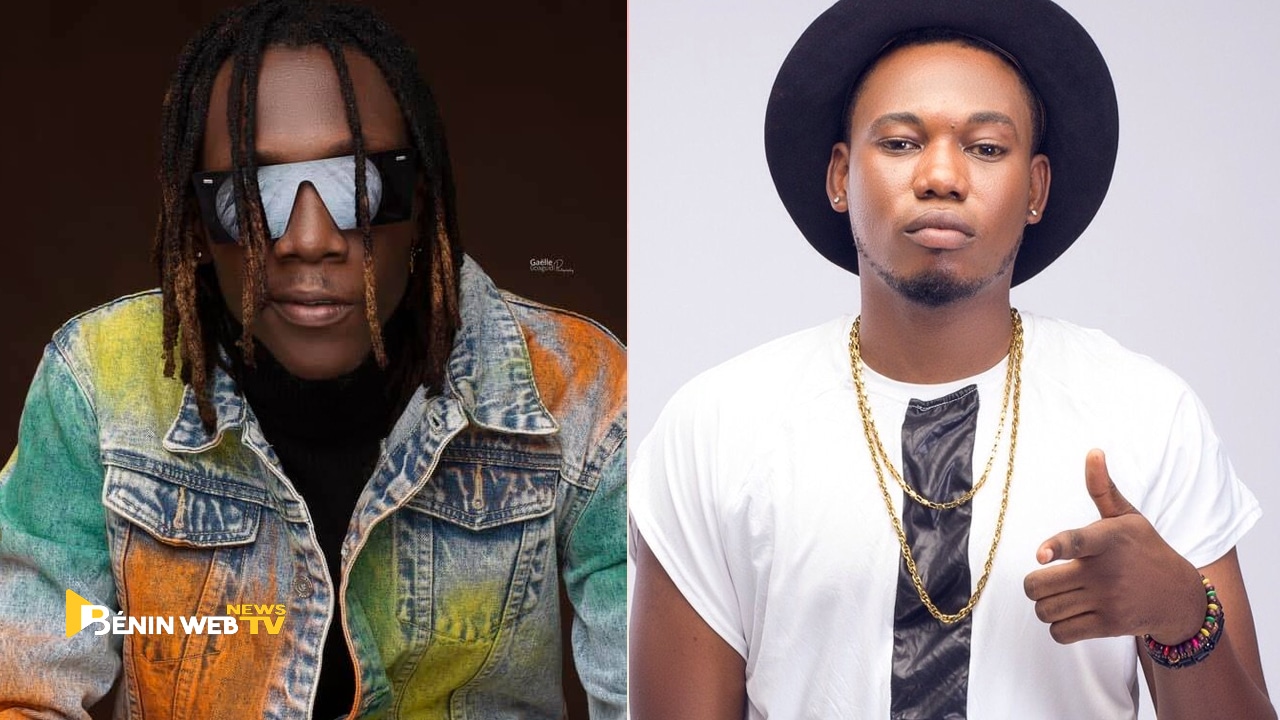 Qdot, artiste nigérian et Vano Baby, artiste béninois