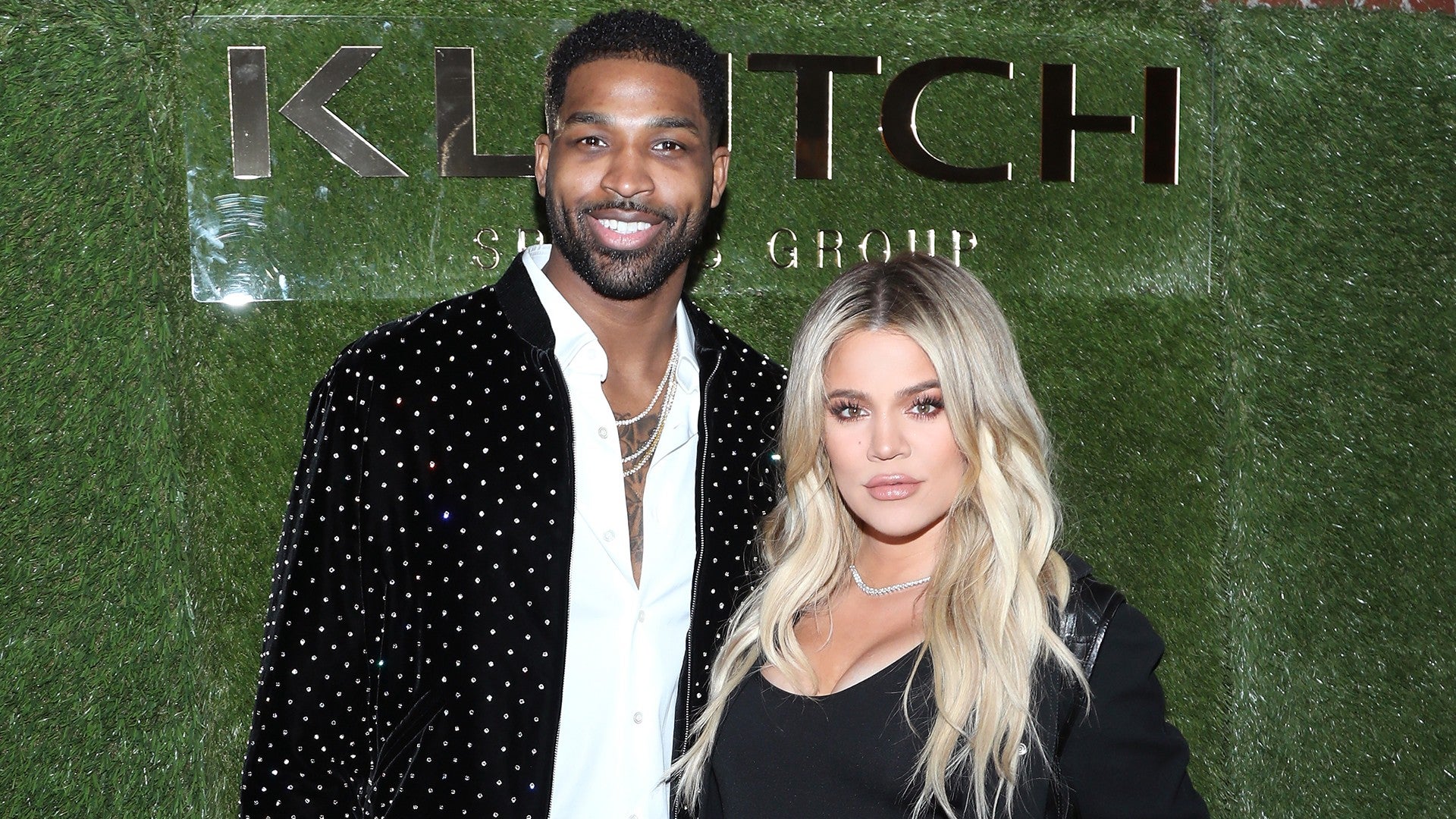 Tristan Thompson et Khloé Kardashian @ Entertainment Tonight