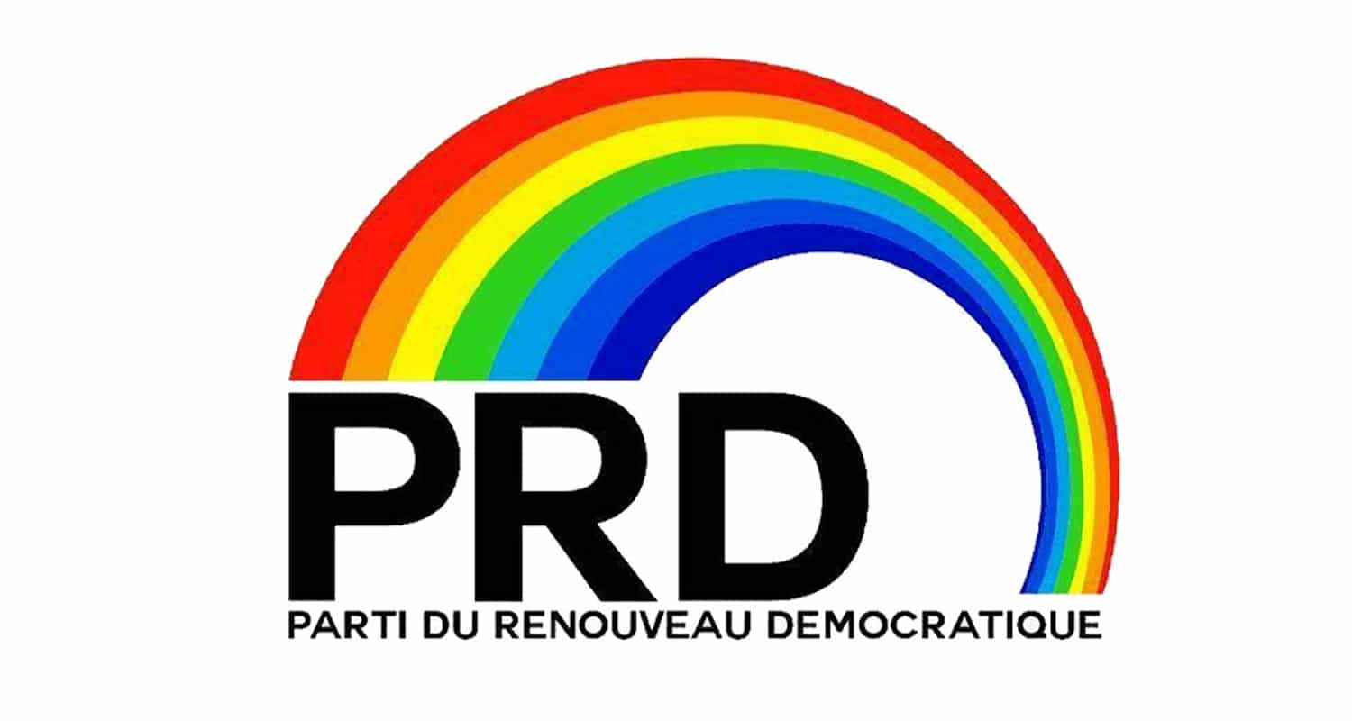 Logo du PRD, Parti du Renouveau Démocratique