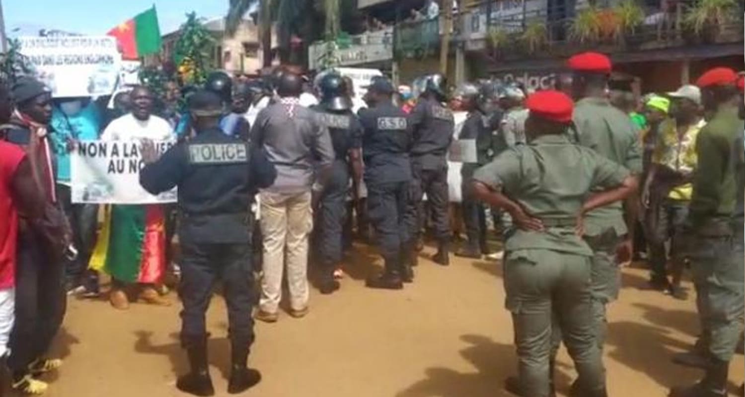 Cameroun: des manifestants anti-Biya gazés à Douala