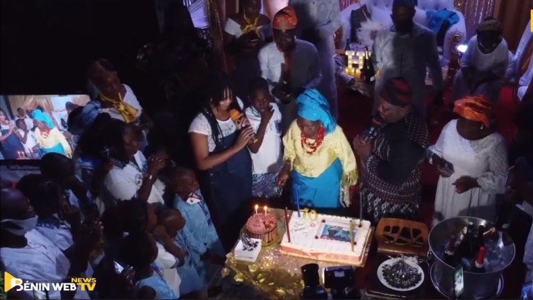 Bénin: noces de Platine de Madeleine Kounonla, épouse Agossa Hounkposso (vidéo)