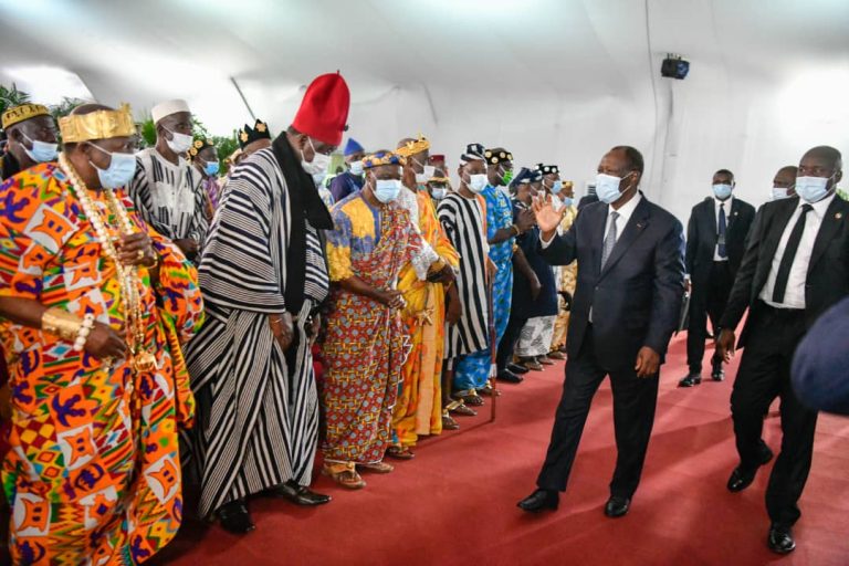 Côte d&rsquo;Ivoire et cohésion sociale: l&rsquo;invite d&rsquo;Alassane Ouatatra aux Chefs traditionnels