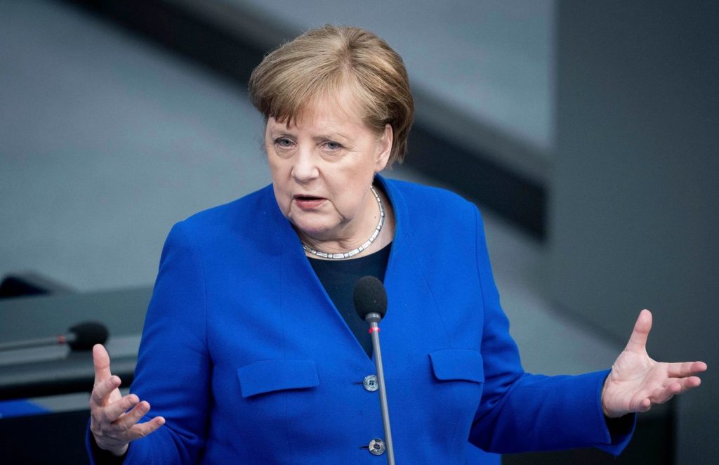 Angela Merkel © KAY NIETFELD/DPA/AP