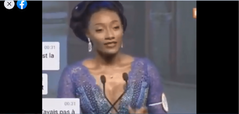 Miss Côte d&rsquo;Ivoire 2020: en pleine allocution, la candidate N° 19 perd son dentier (vidéo)