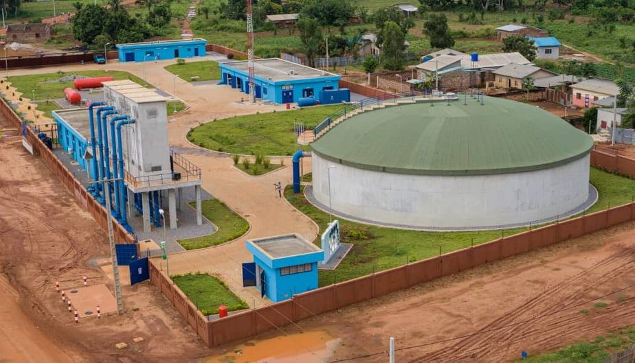 travaux de la première Phase I du Projet de renforcement du système d’alimentation en eau potabl