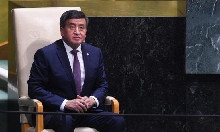 Asie: démission du président du Kirghizstan, Sooronbai Jeenbekov