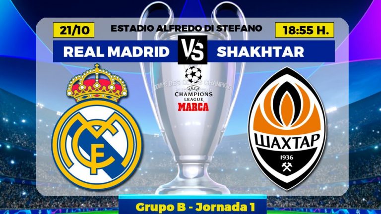 Ligue des champions: les compos officielles de Real Madrid vs Shakhtar Donetsk