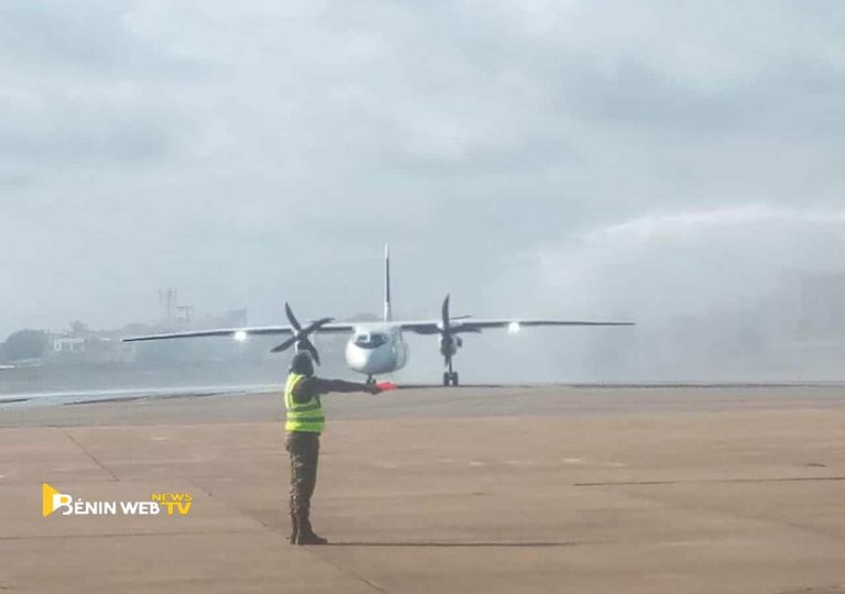 Bénin: le premier avion de la compagnie aérienne nationale réceptionné (photos)