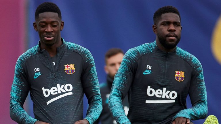 Barça: Samuel Umtiti et Ousmane Dembélé dans la tourmente
