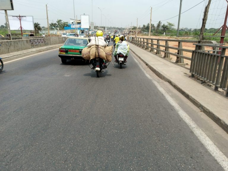 Bénin: le tronçon Abomey-Calavi – Cotonou au niveau du pont Djonou, fermé à la circulation dimanche