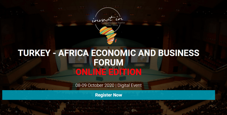 Forum économique Turquie-Afrique: l&rsquo;édition 2020 annoncée pour le 8 Octobre