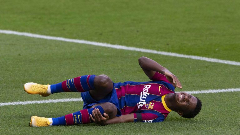Barça: opéré du genou, Ansu Fati donne de ses nouvelles