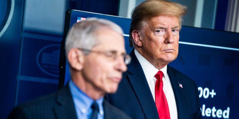 Etats-Unis: Trump annonce qu’il limogera le Dr Fauci après l’élection