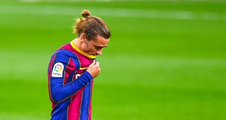 Barça: fessé par le PSG, Antoine Griezmann s&rsquo;enfuit en France