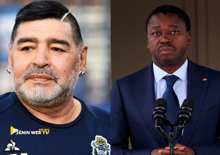Décès de Diego Maradona: Faure Gnassingbe inconsolable