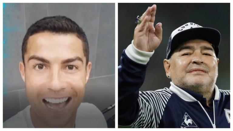 Décès de Diego Maradona: les adieux de Cristiano Ronaldo à la « main de Dieu »