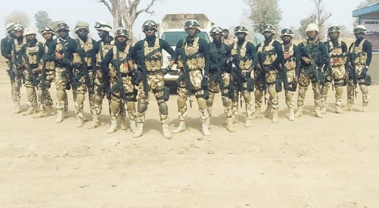 Des éléments des forces spéciales du Nigéria