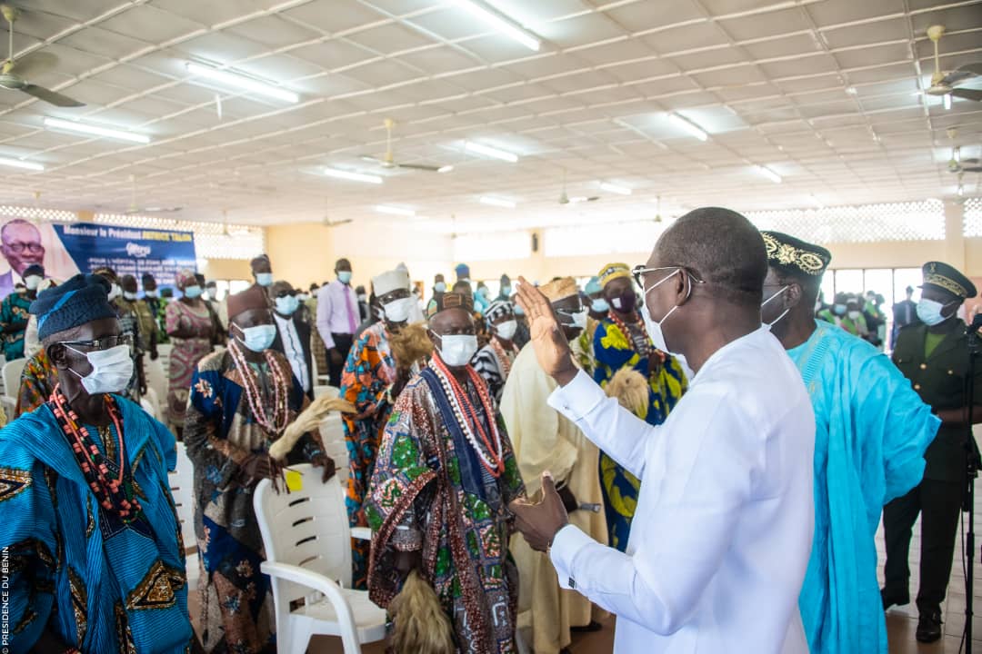 Patrice Talon à Savè