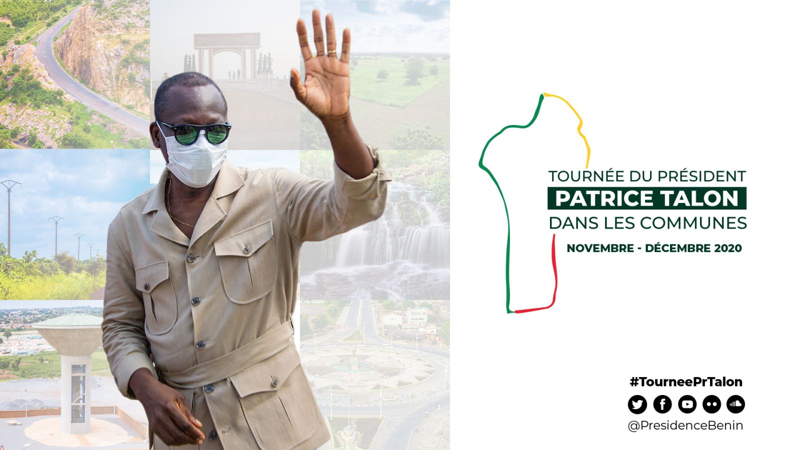 Le Président Patrice Talon en tournée nationale