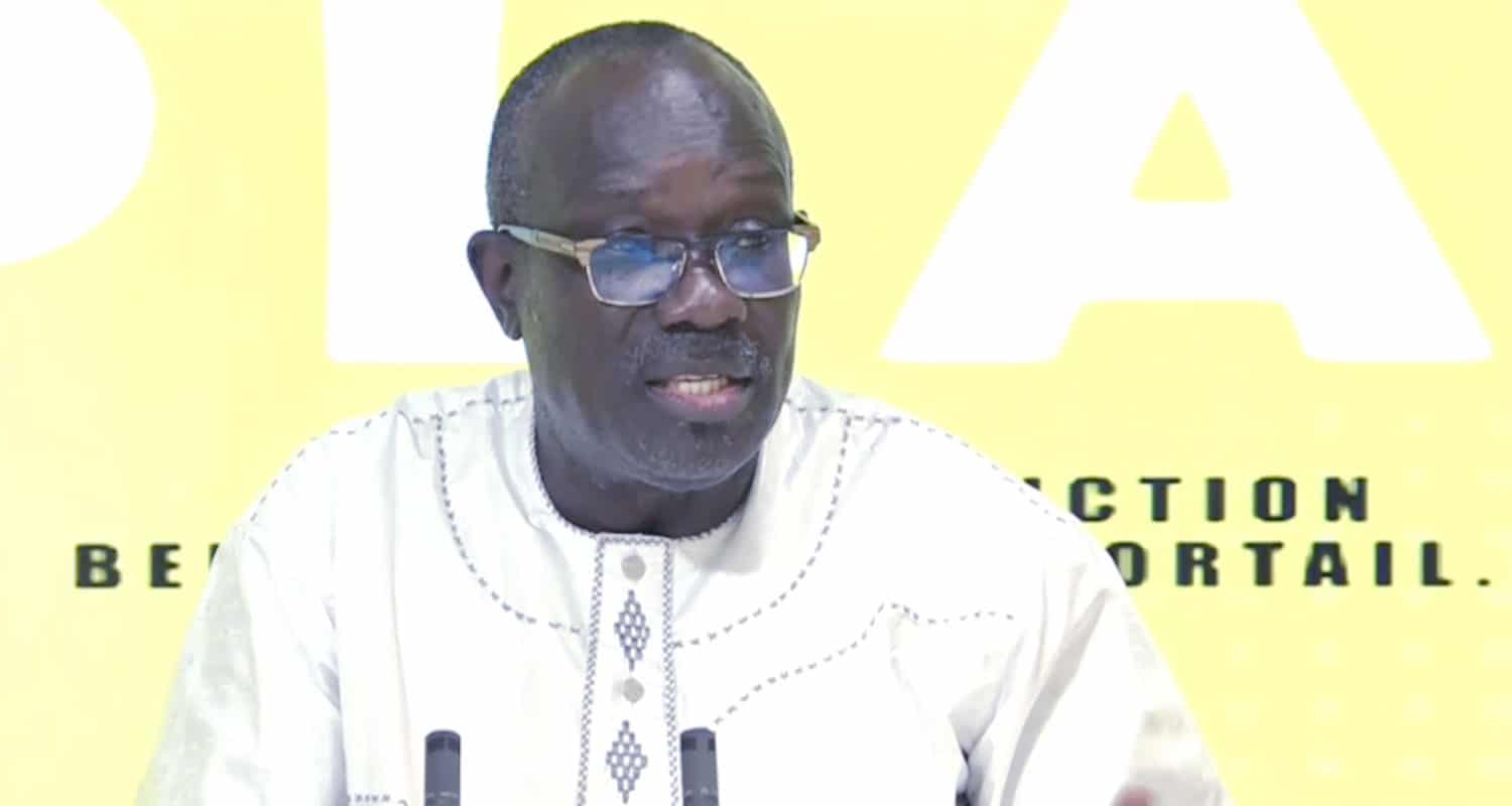Léon Basile Ahossi, deuxième vice président du parti "Les Démocrates"