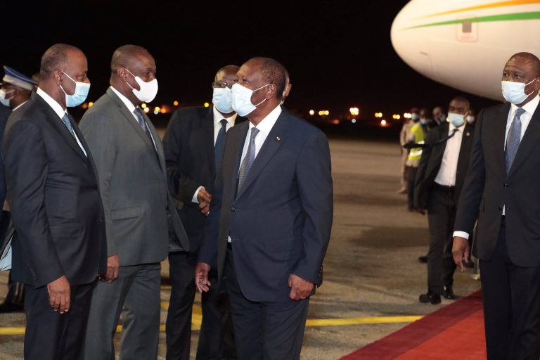 Côte d&rsquo;Ivoire: Alassane Ouattara a regagné Abidjan