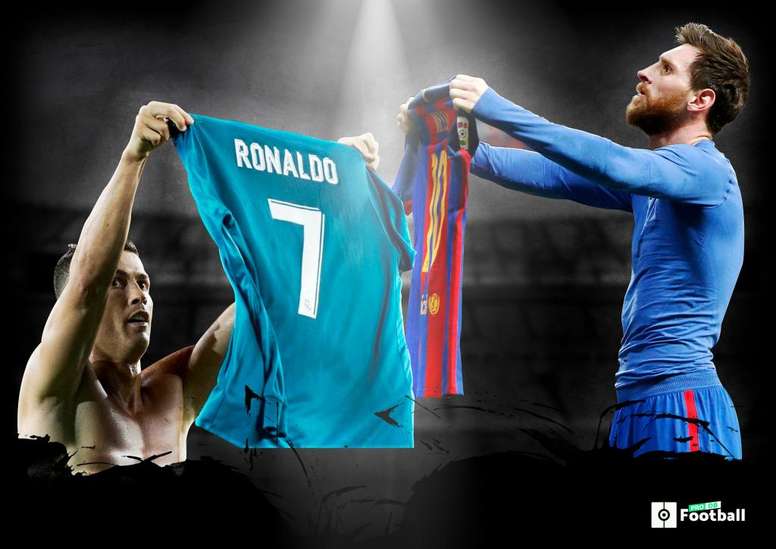 Les célébrations de but de Messi et Cristiano Ronaldo