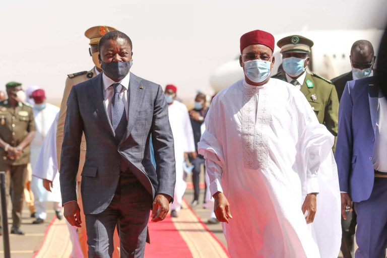 Niger: Faure Gnassingbé reçu en audience par Issoufou Mahamadou