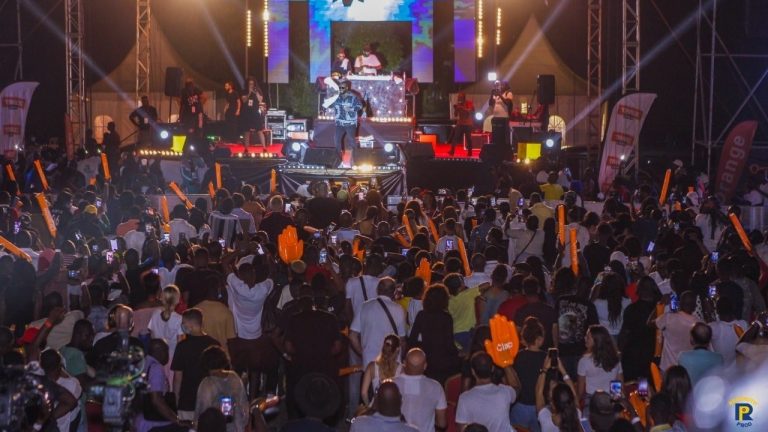 Côte d&rsquo;Ivoire: vivez en images le concert de Gims produit par Back office