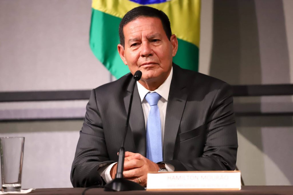 Le vice-président brésilien, Hamilton Mourao