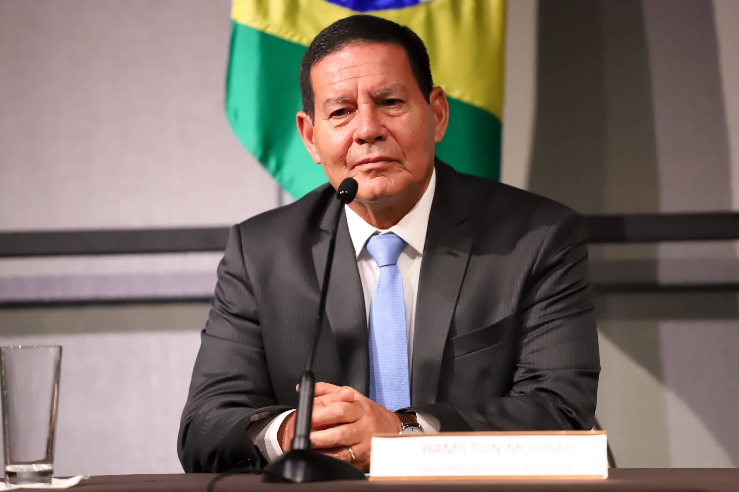 Le vice-président brésilien, Hamilton Mourao
