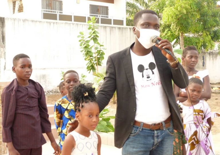 Bénin: Ghislain Wamassè sensibilise les enfants handicapés sur la Covid-19